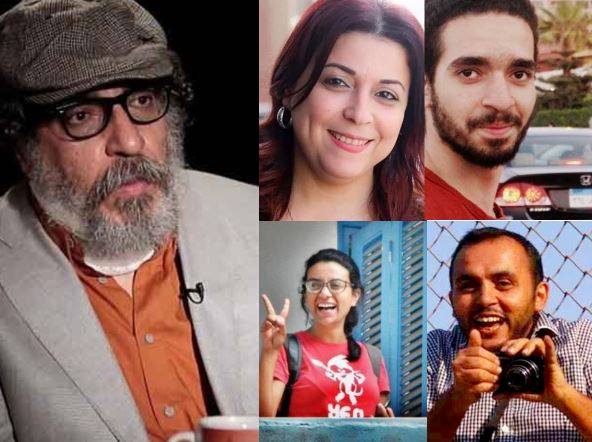 جمال الجمل وإسراء عبد الفتاح ومصطفى الأعصر وماهينور المصري ومعتز ودنان